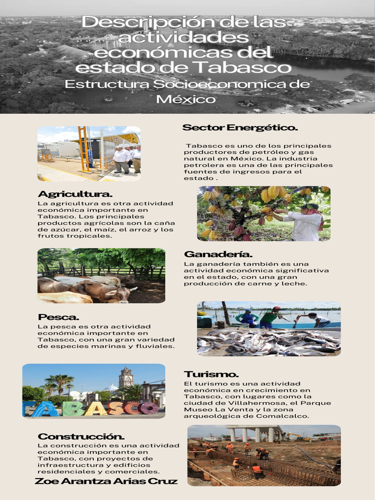 Actividades Económicas en Tabasco | PDF