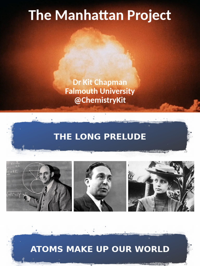 Overview of the Manhattan Project | PDF | Manhattan Project | Nuclear ...