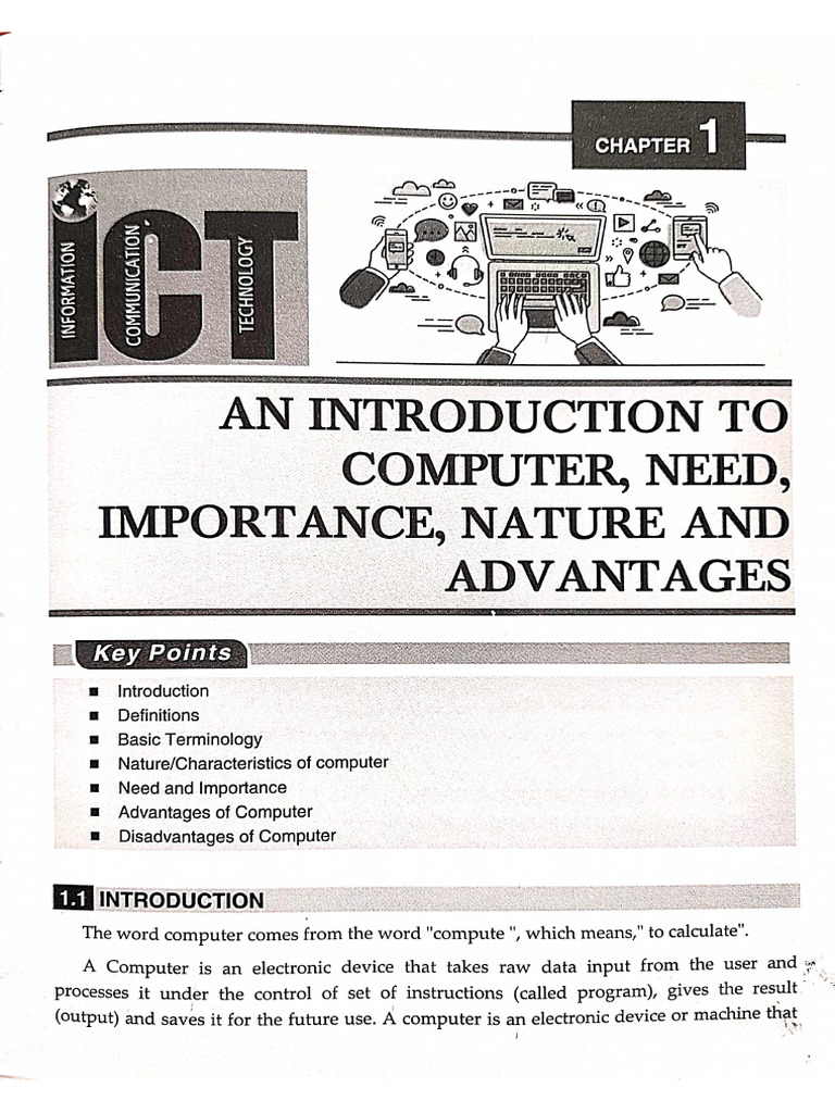 Ict Notes (Part I) | PDF