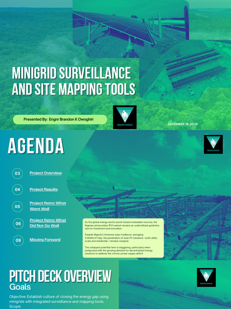 Minigrid Surveillance & Mapping Solutions | PDF | Photovoltaics ...