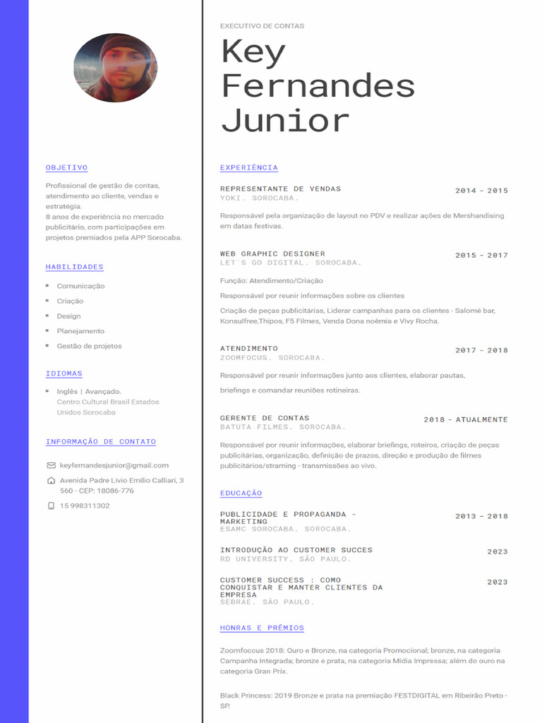 CV Key 2024 | PDF