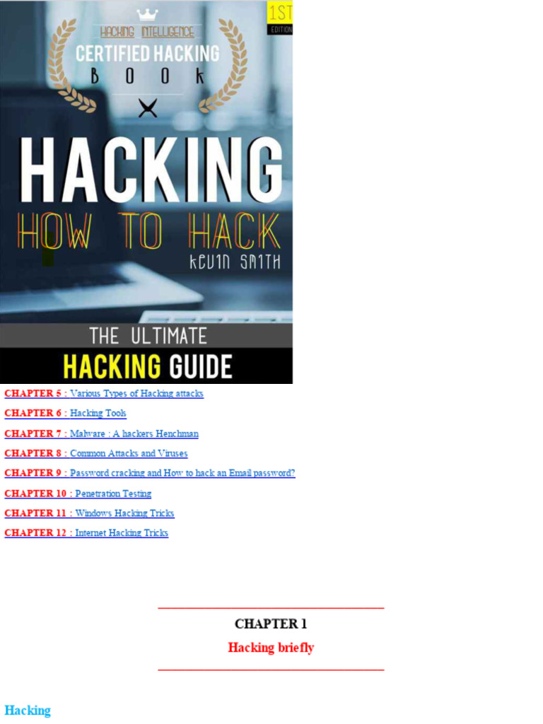 HACKING The Ultimate Hacking For Beginners | PDF | Domain Name System ...