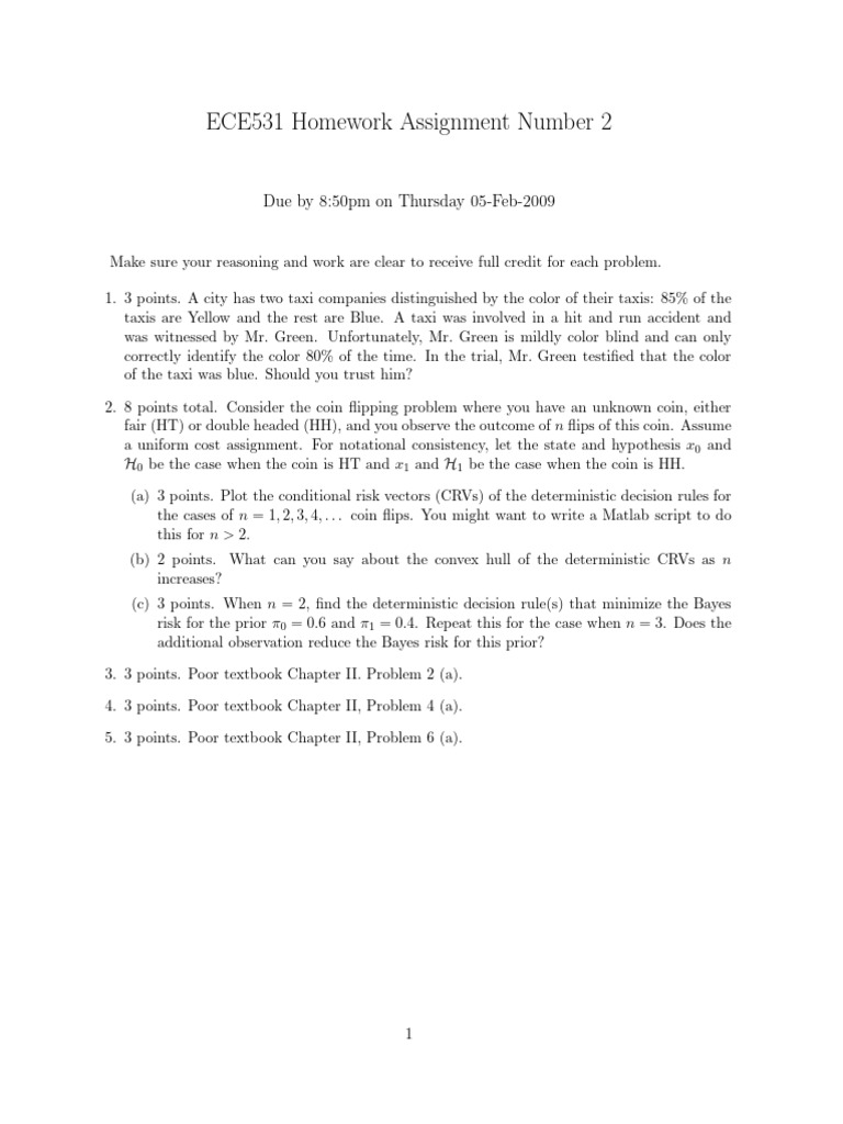 HW 2 | PDF