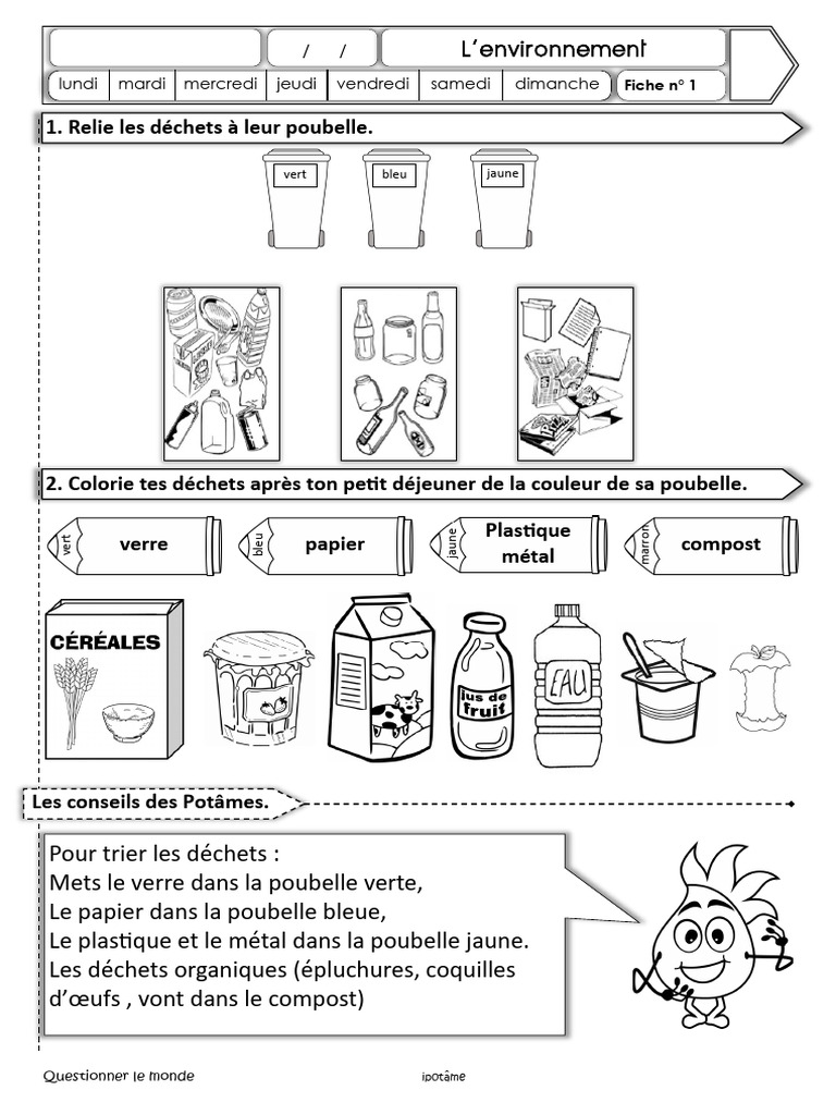 Tri des déchets et sécurité routière | PDF | Trottoir | Feu de circulation