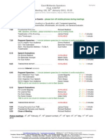 East Midlands Speakers Programme 120 30th January 2012