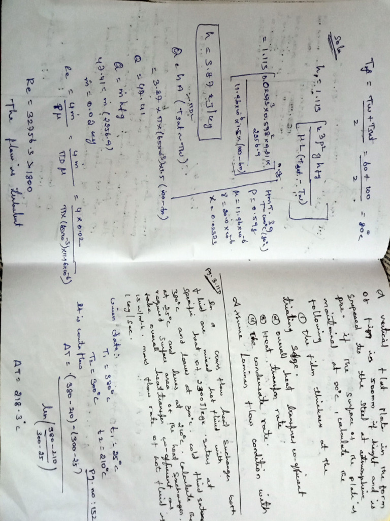 HMT Notes | PDF