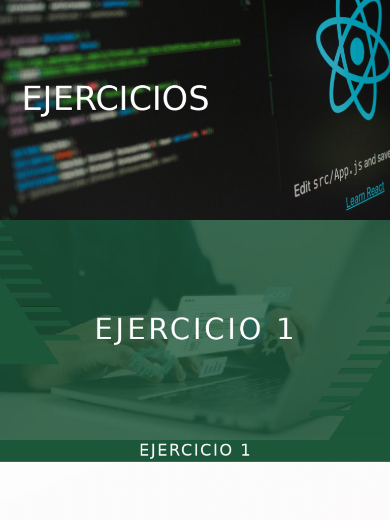 Ejercicios Prácticos de React y Hooks | PDF | Desarrollo de software ...