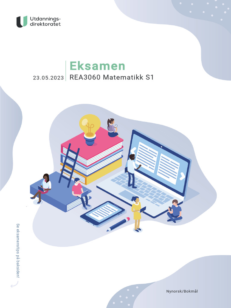 Eksamen: REA3060 Matematikk S1 | PDF