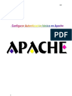 Configurar Autenticación básica en Apache