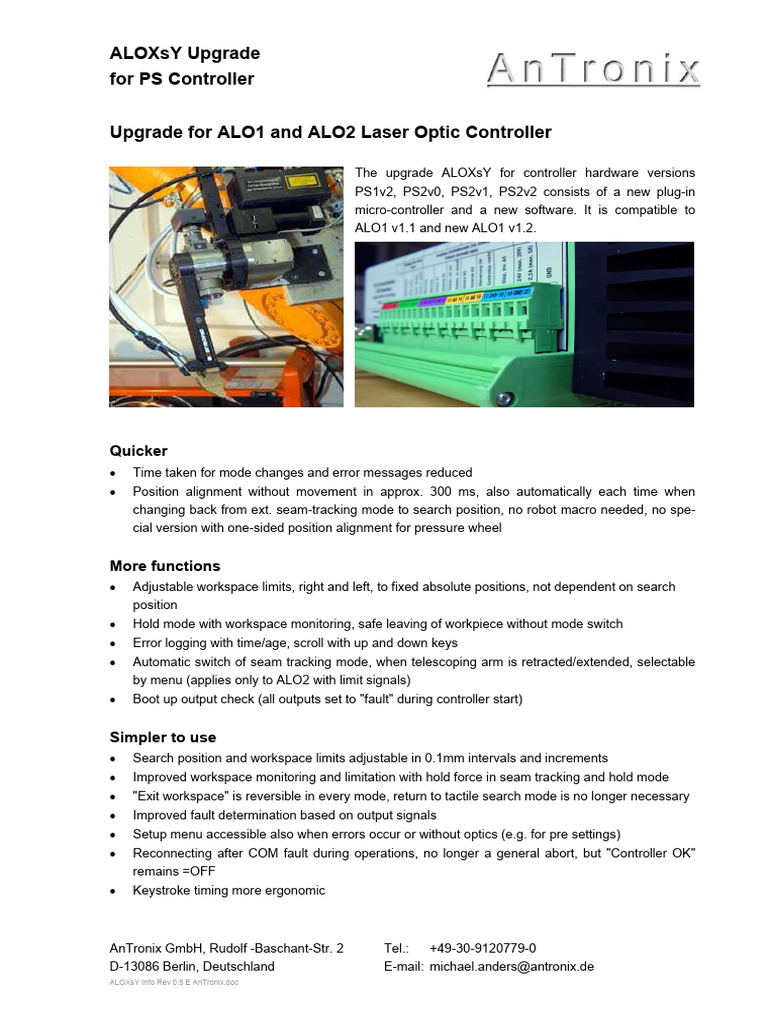 ALOXsY Upgrade for PS Controller | PDF | Computing