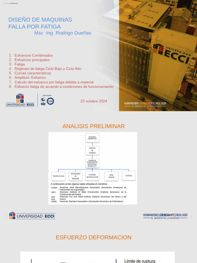 Análisis de Fatiga en Diseño de Máquinas | PDF | Fatiga (material ...
