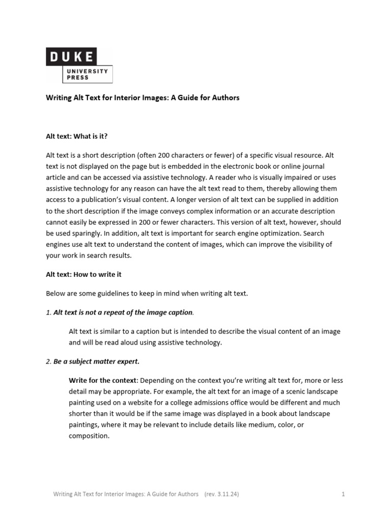 Writing alt text for interior images a guide for authors pdf image