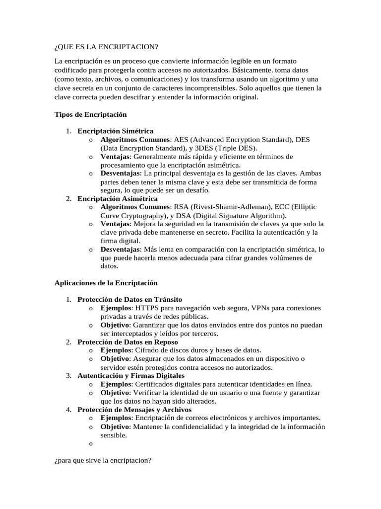 Que Es La Encriptacion | PDF | Red de computadoras | Computación en la nube
