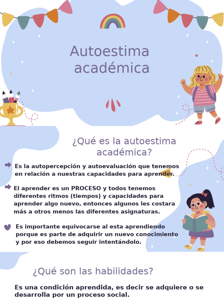 Autoestima y Capacidades Académicas | PDF | Aprendizaje | Inteligencia