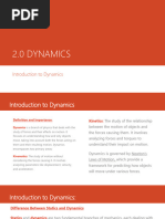 Dynamics Notes | PDF