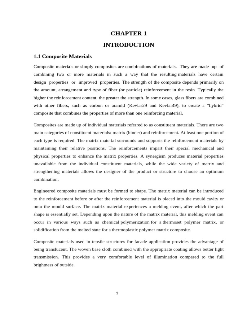 Overview of Composite Materials | PDF | Composite Material | Stress ...