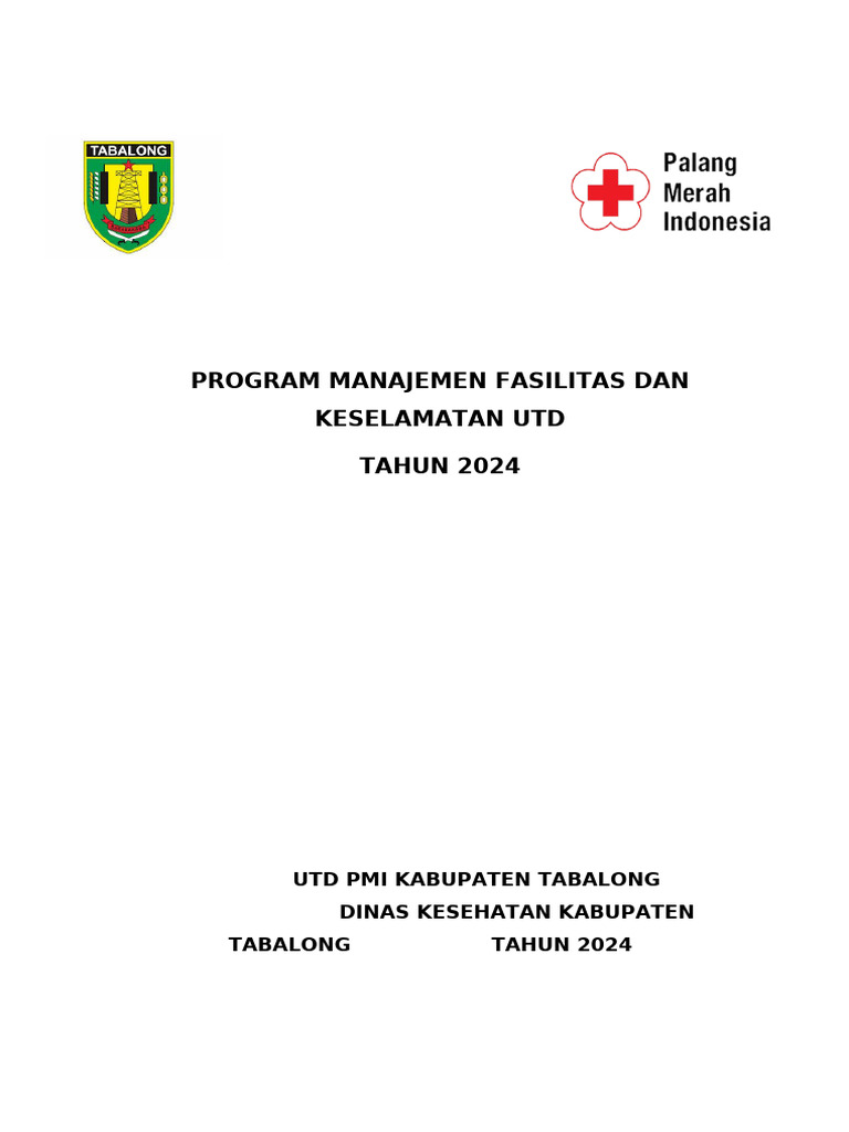 Program Manajemen Fasilitas Dan Keselamatan Utd Belum Selese | PDF