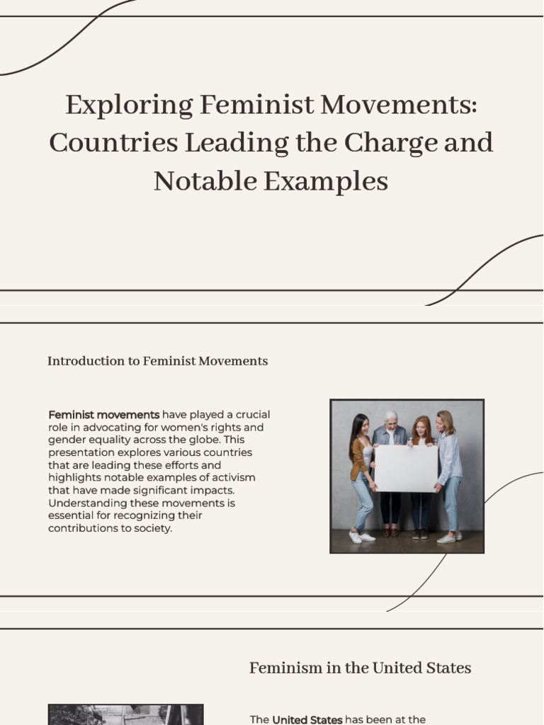 Global Feminist Movements Overview | PDF | Gender Studies | Feminism
