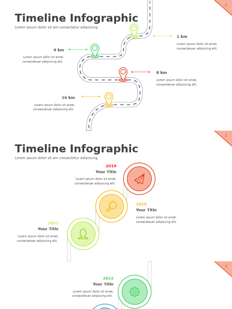 Timeline Infographic Overview | PDF