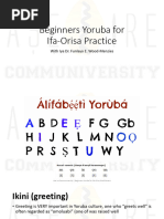 Yoruba Numerals: 1 to 200 Guide | PDF | Languages | Foreign Language ...