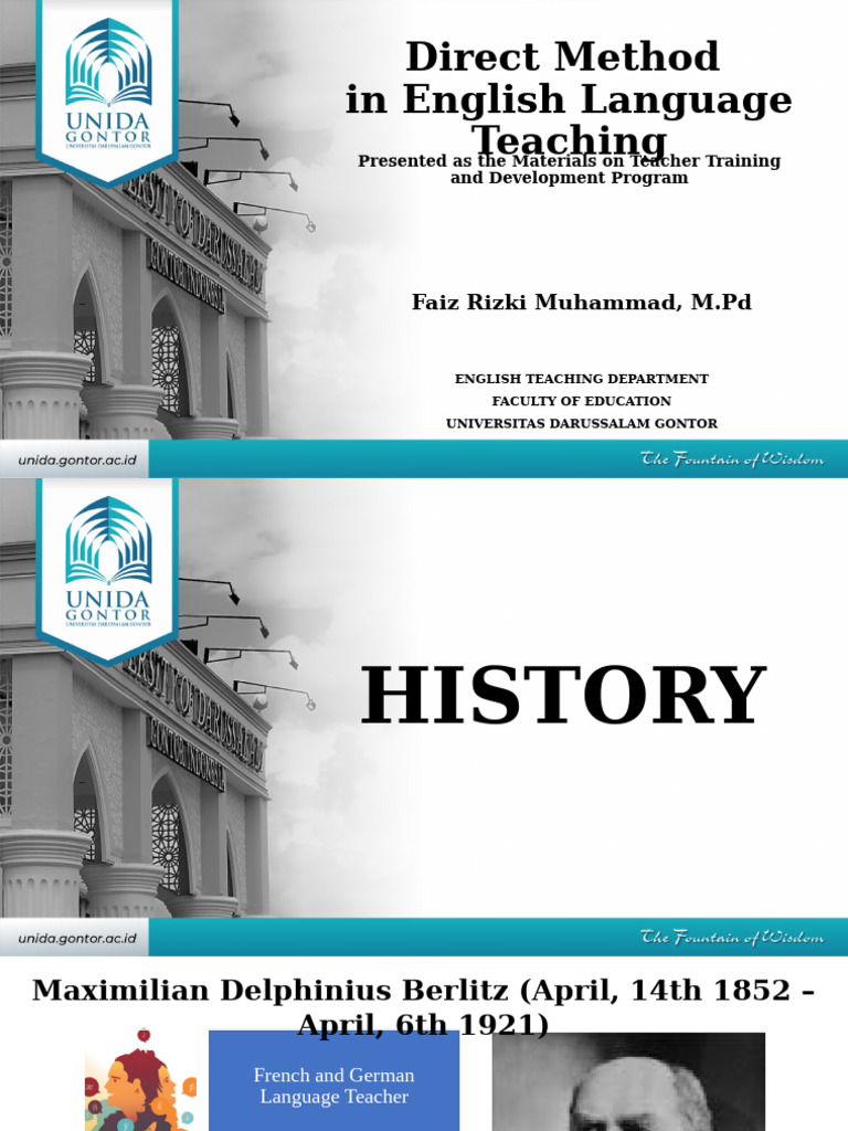 Direct Method in KMI - Faiz Rizki Muhammad, M.PD | PDF | Learning ...