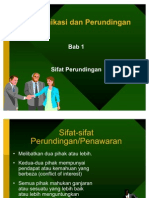 Bab 1 Sifat - Perundingan