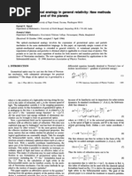 Download James Evans et al- The optical-mechanical analogy in general relativity New methods for the paths of light and of the planets by Plunart SN79202968 doc pdf