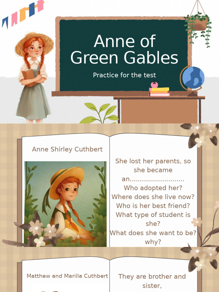 Anne S Extra Practice | PDF | Anne Of Green Gables