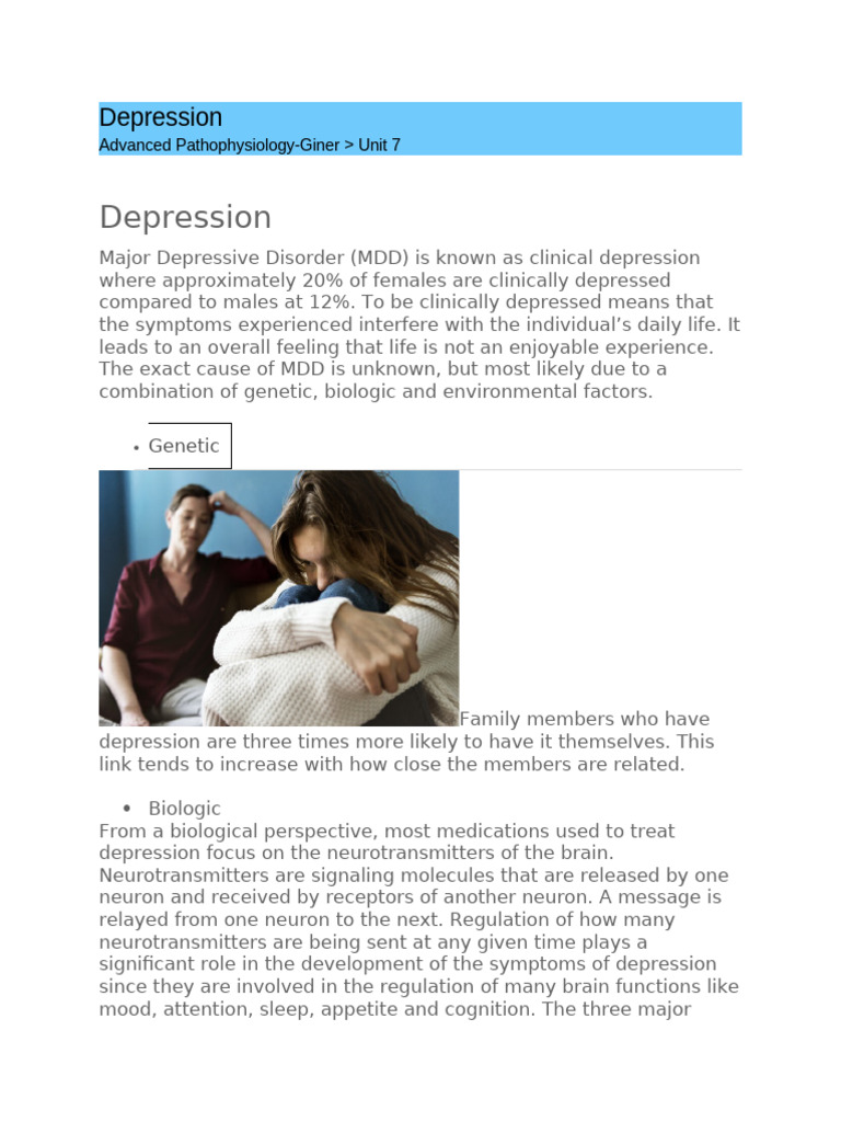 Alterations in Neurobiological Function | PDF | Bipolar Disorder | Mania
