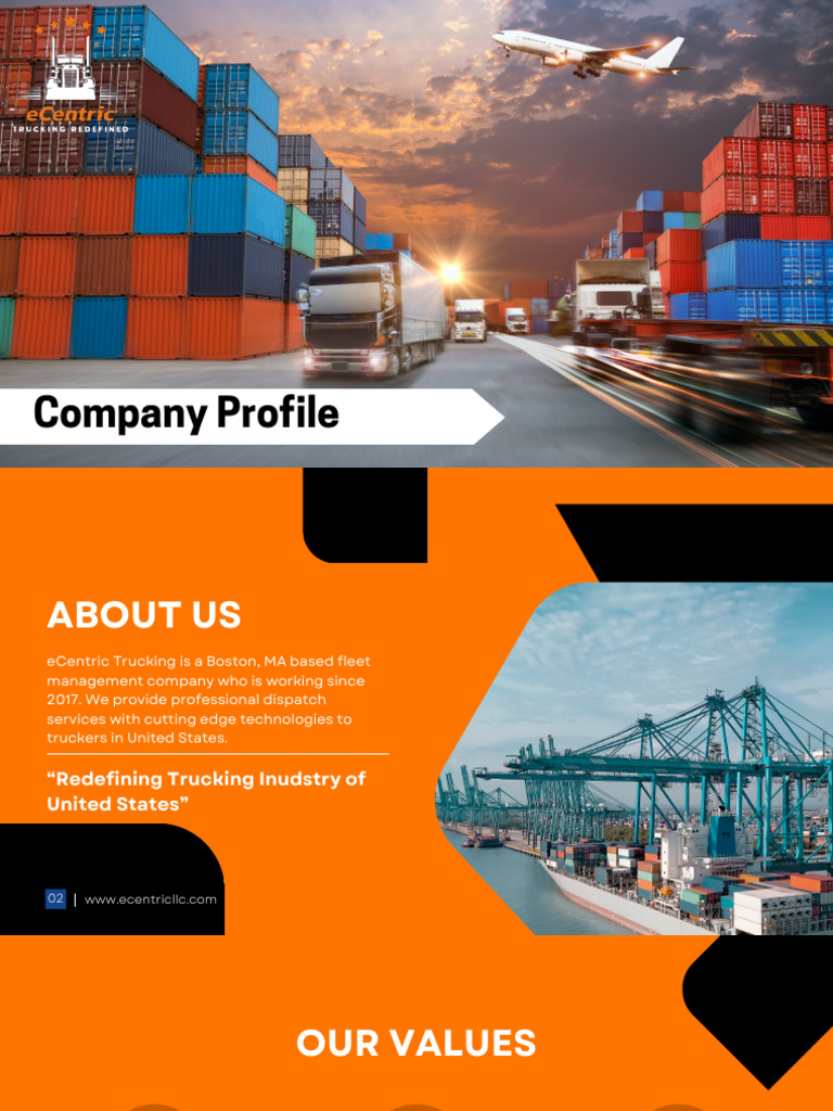 eCentric Trucking: Premier Dispatch Services | PDF | Motor Vehicle ...