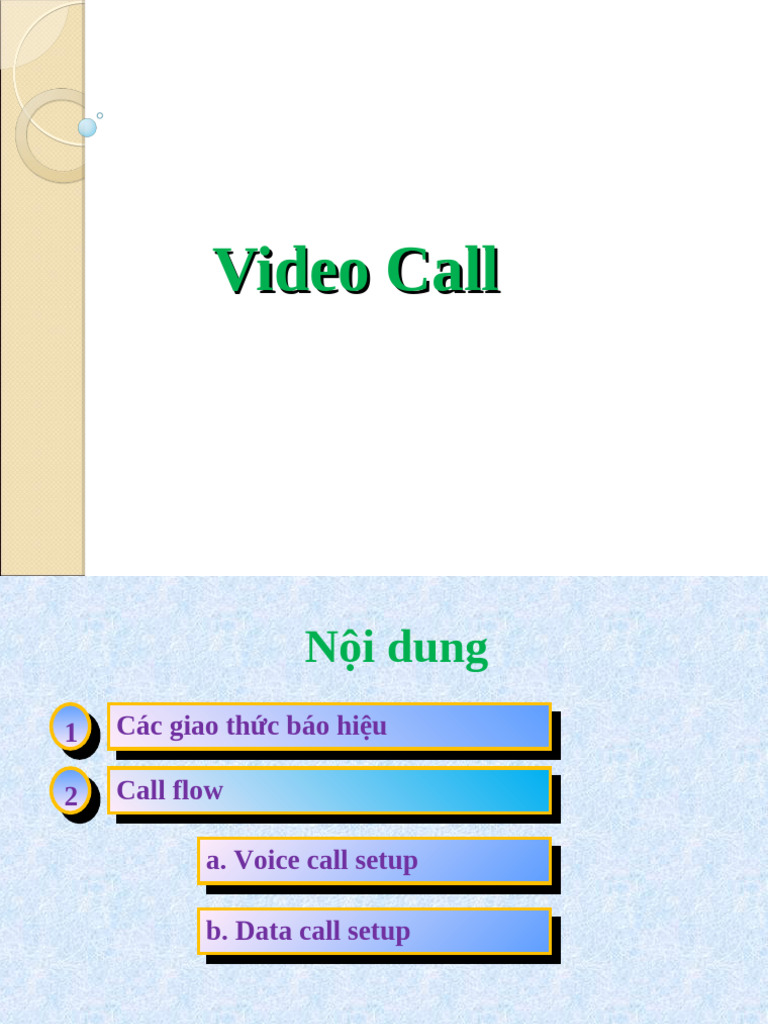 Video Call | PDF