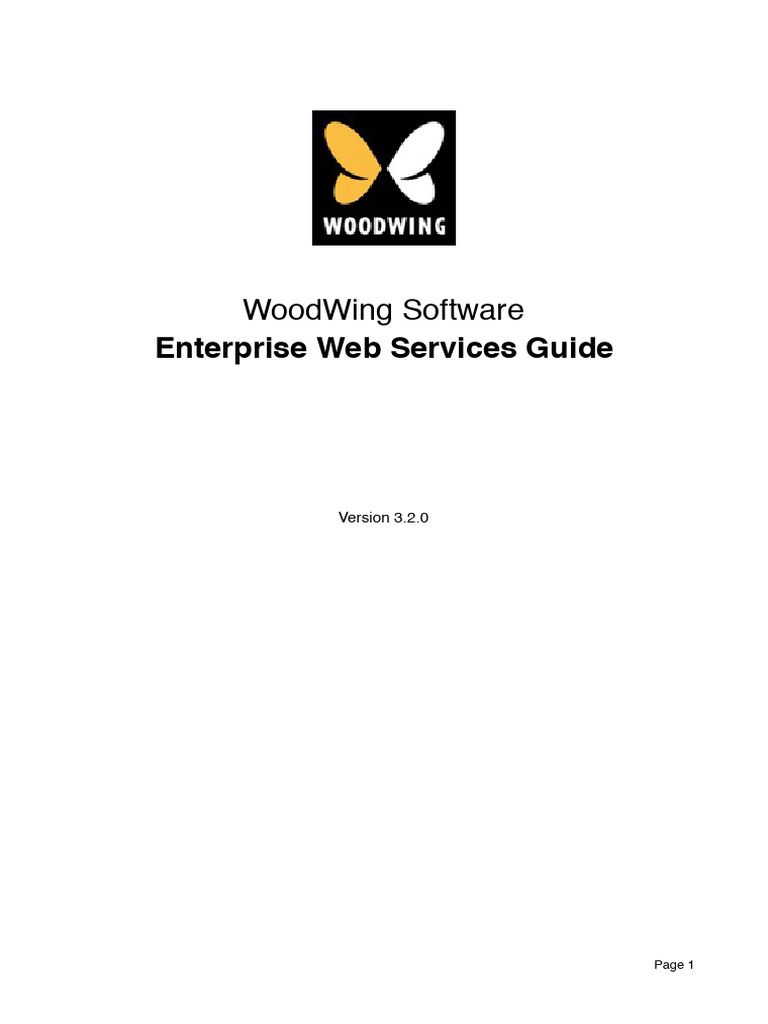 WoodWing Enterprise Web Services Guide | PDF | Networking | Web Server