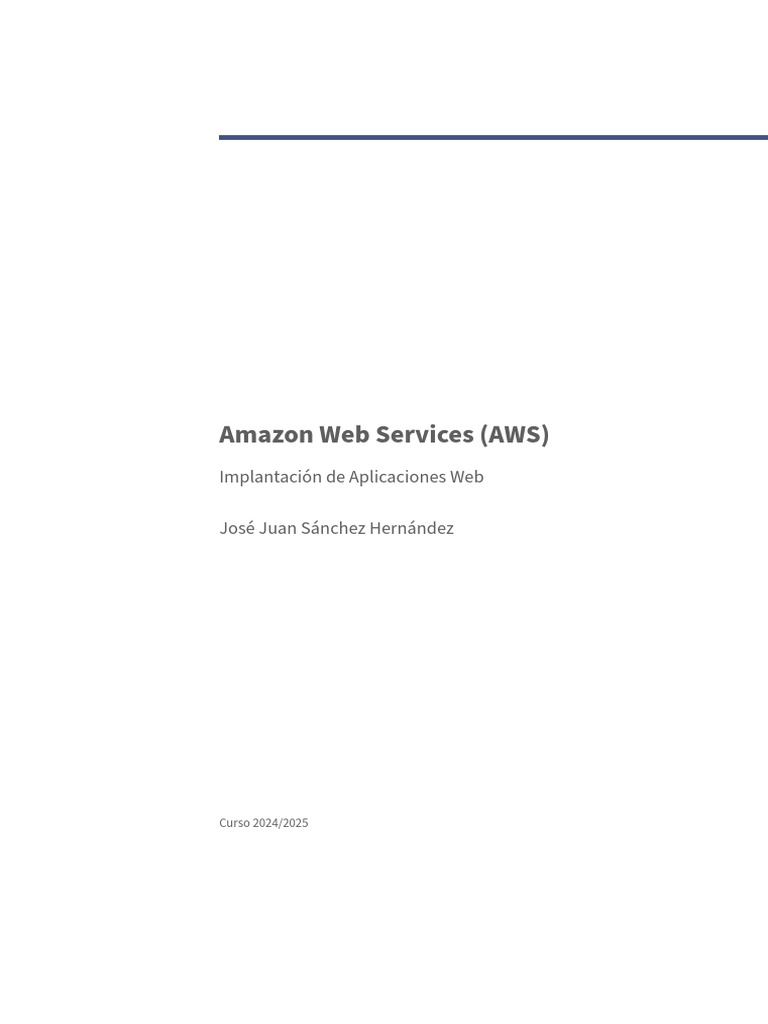 Guía para Crear Instancias EC2 en AWS | PDF | Servicios web de Amazon ...