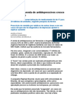 Em Quatro Anos A Venda de Antidepressivos Cresce Mais de 40% - Medicina Preventiva