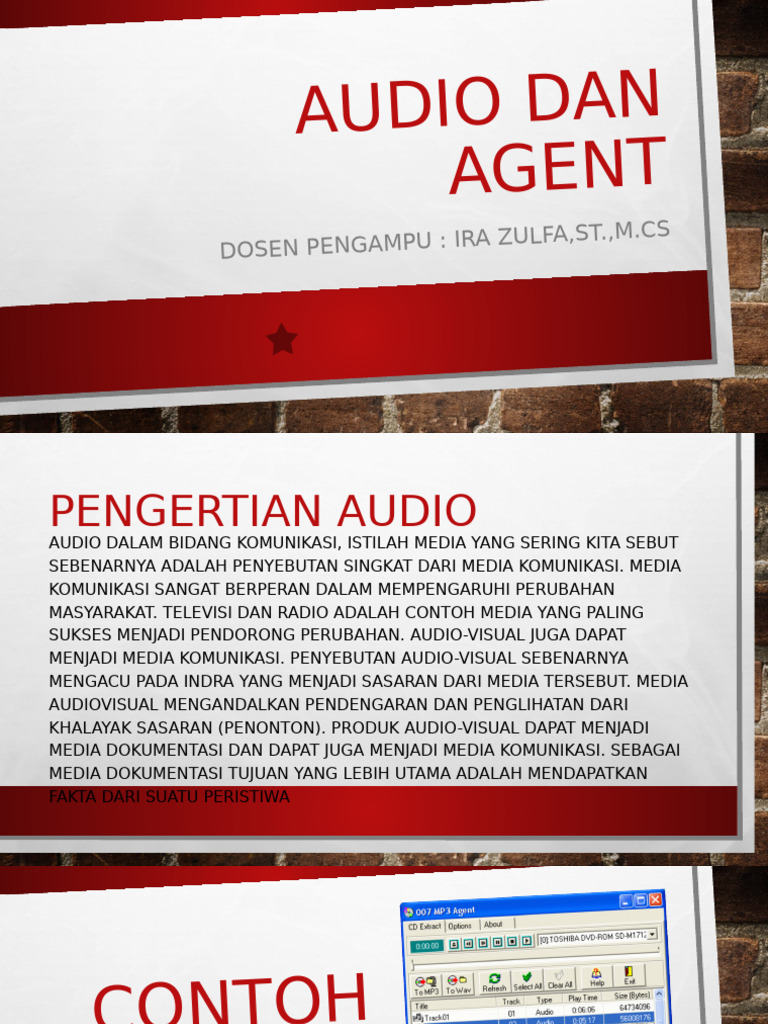 Suara Kokpit dan Peran Audio Agent | PDF