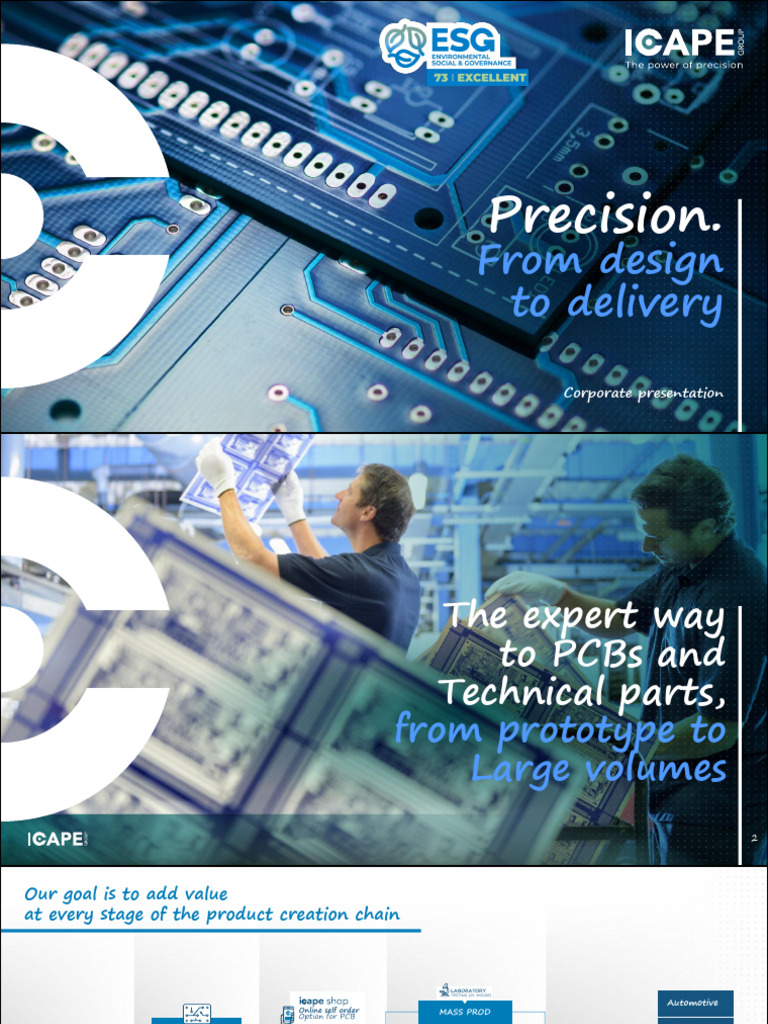ICAPE Group: PCB Solutions Overview | PDF | Inductor | Electrical ...