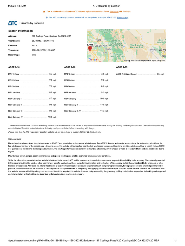Wind Speed | PDF