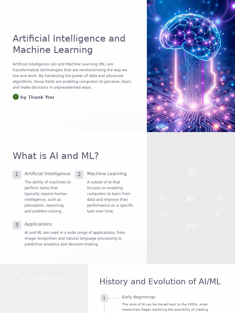 Artificial Intelligence and Machine Learning | PDF | Machine Learning ...