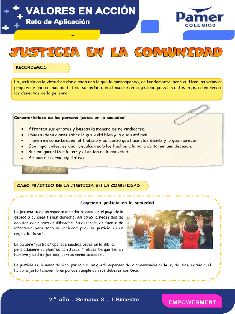Justicia y Valores en la Educación | PDF | Justicia | Crimen y violencia
