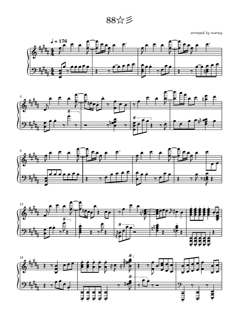 88 Score | PDF