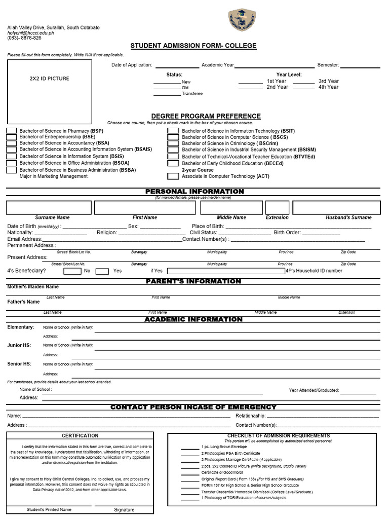 application-college-holy-child-pdf
