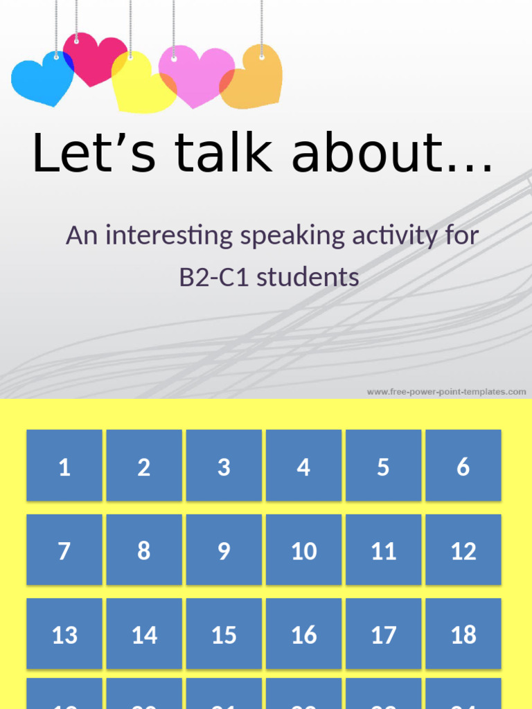 Speaking-Activity 158275 | PDF | Career & Growth