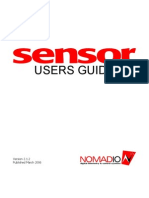 Sensor Manual