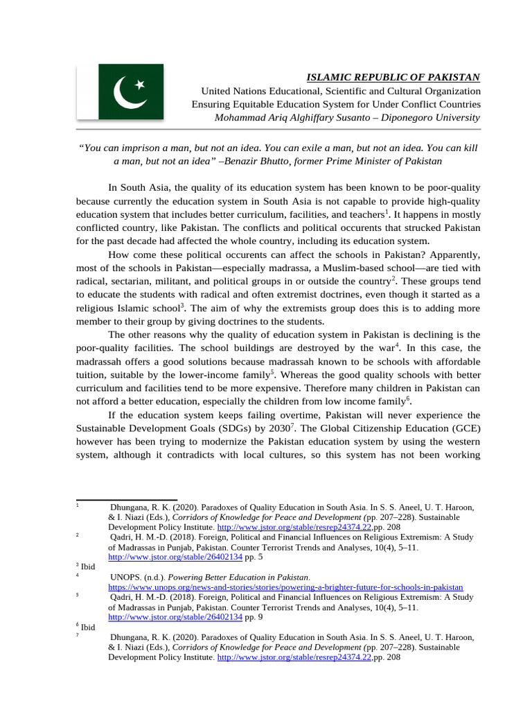 Pakistan UNESCO | PDF | Pakistan