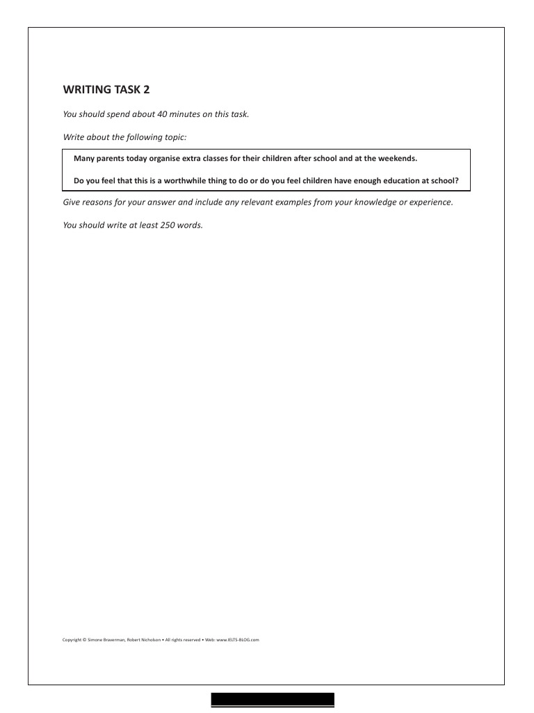 Ielts Task 2 | PDF