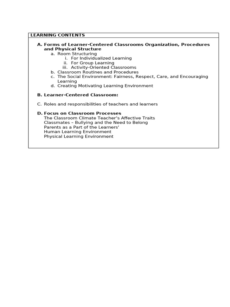 Facil Lessons | PDF | Disciplines | Learning