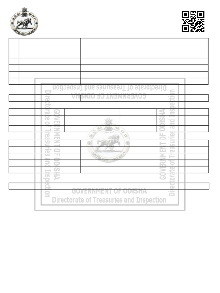 Government Of Odisha Echallan Cyber Treasury PDF