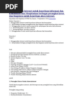 Download Menggunakan Internet Untuk Keperluan Informasi Dan Komunikasi Dan Menjelaskan Berbagai Perangkat Keras Dan Fungsinya Untuk Keperluan Akses Internet by Dhevy Nachg Ict SN79210838 doc pdf