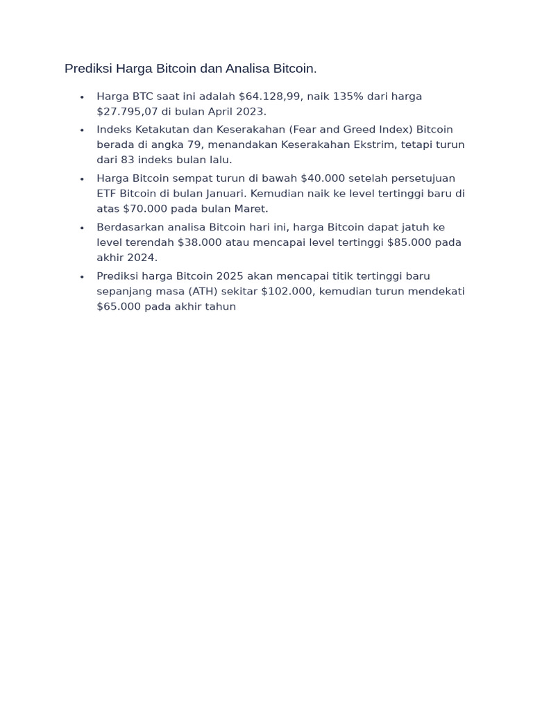 Analisis Tentang Bitcoin | PDF
