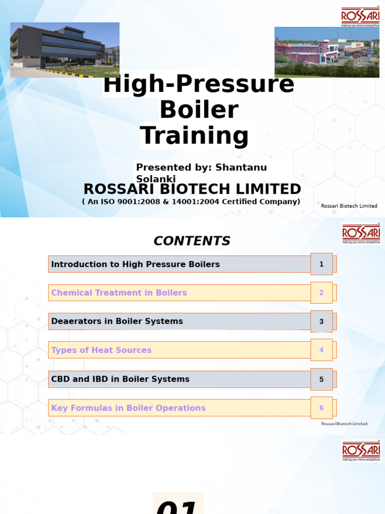 High-Pressure Boiler Operation Training | PDF | Boiler | Steam